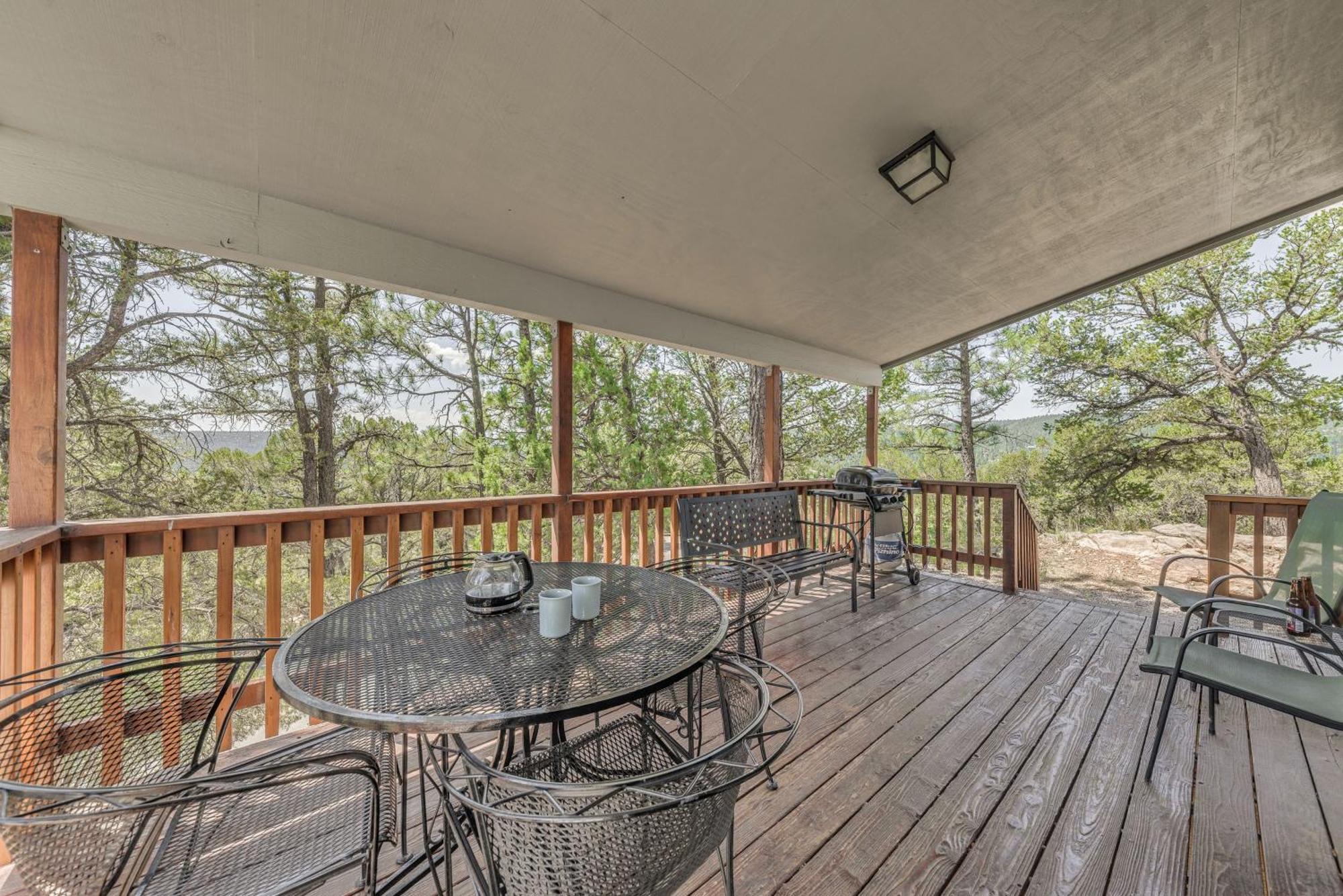 Hillside Haven With Deck Less Than 2 Miles To Dwtn Ruidoso! Ngoại thất bức ảnh