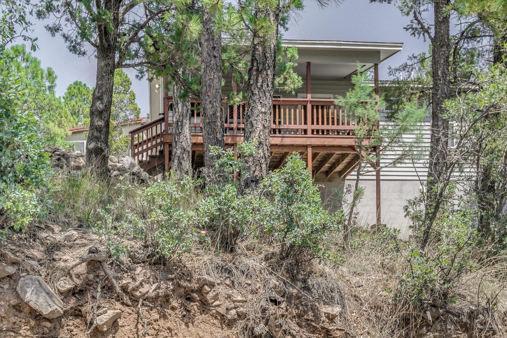 Hillside Haven With Deck Less Than 2 Miles To Dwtn Ruidoso! Ngoại thất bức ảnh