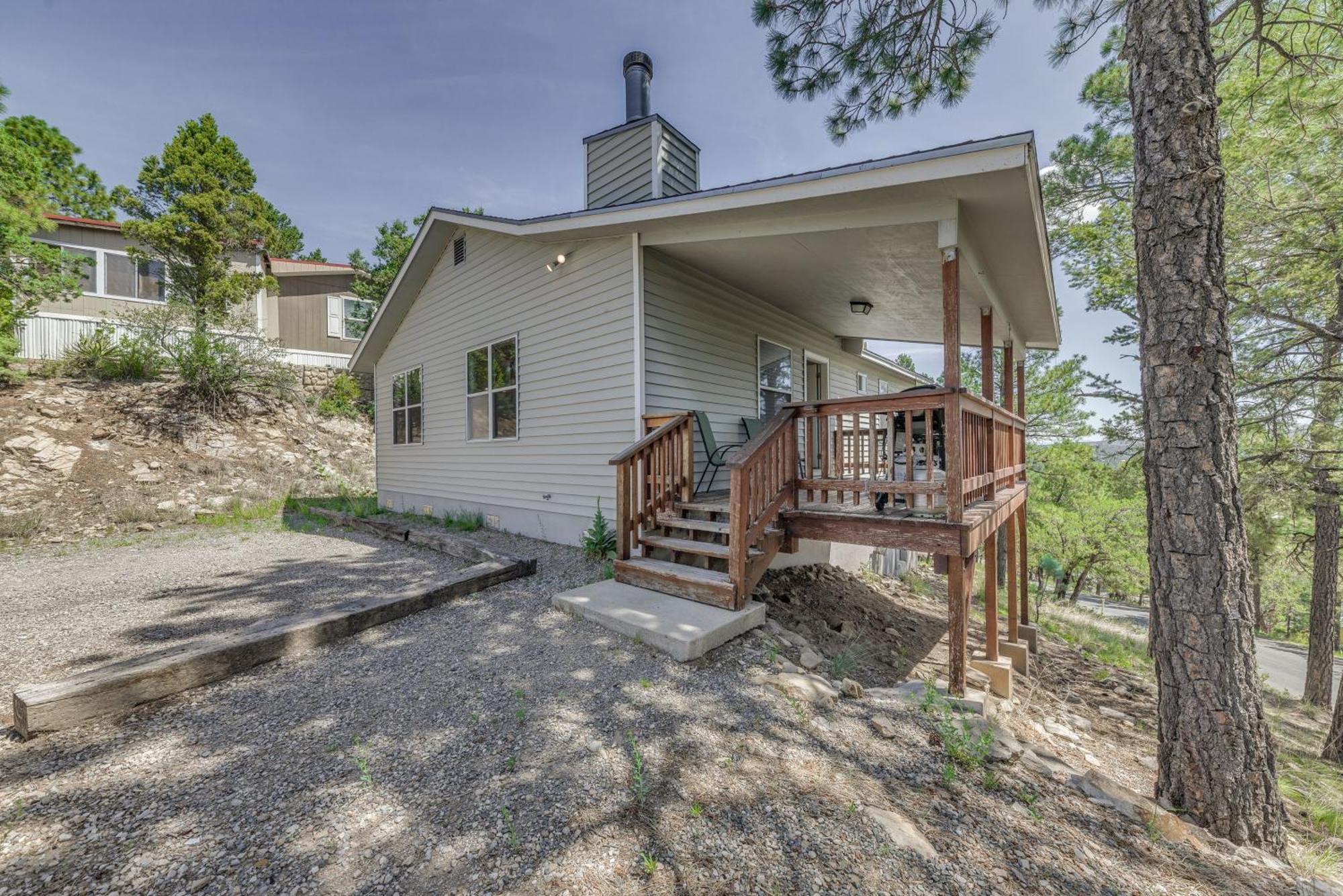 Hillside Haven With Deck Less Than 2 Miles To Dwtn Ruidoso! Ngoại thất bức ảnh